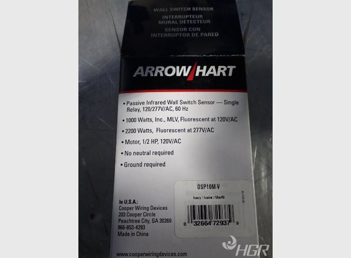Arrow Hart Wall Switch Sensors