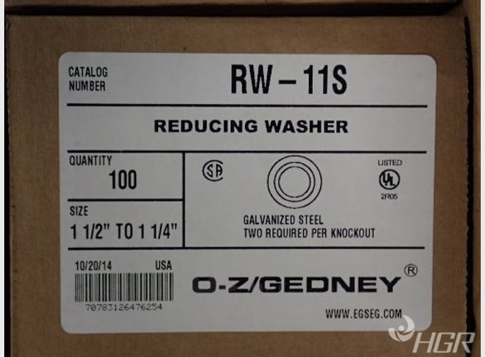 Ox Gedney Reducing Washers