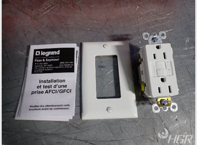 Legrand Self Test Receptacles