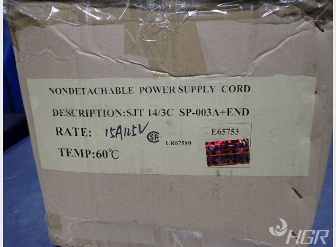  Non Detachable Power Supply Cords