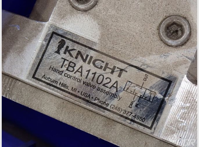 Knight Hand Control Valve