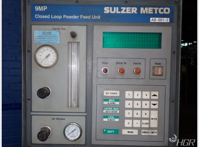 Sulzer Metco Sulzer Metco 9 Mp Closed Loop Powder Feed Unit
