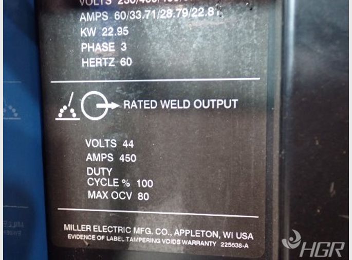 Miller Miller Pipe Pro 450 Rfc Welder