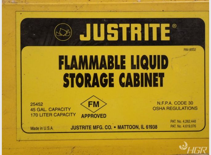 Just Rite Flammable Safety Cabinet
