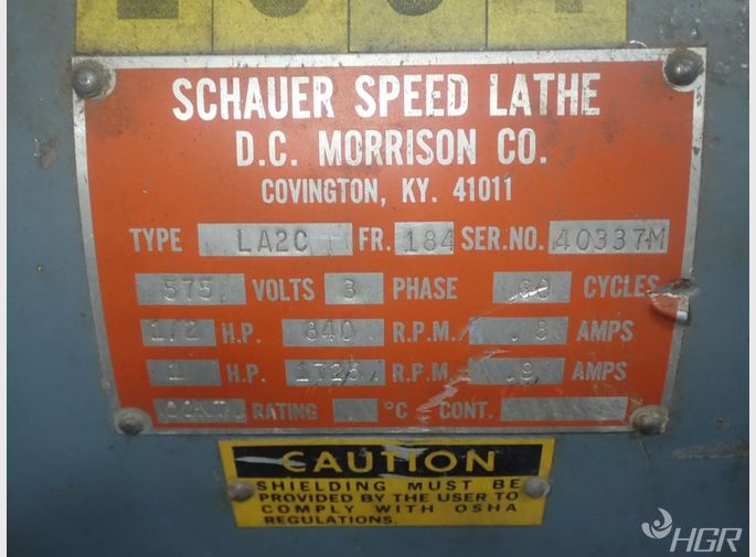 Schauer Speed Lathe