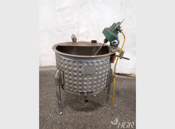 Will Flow Corplightnin Will Flow Corplightnin Nar100 Ss Jacketed Tank W Mixer