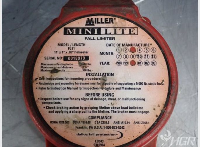 Miller Fall Limiter