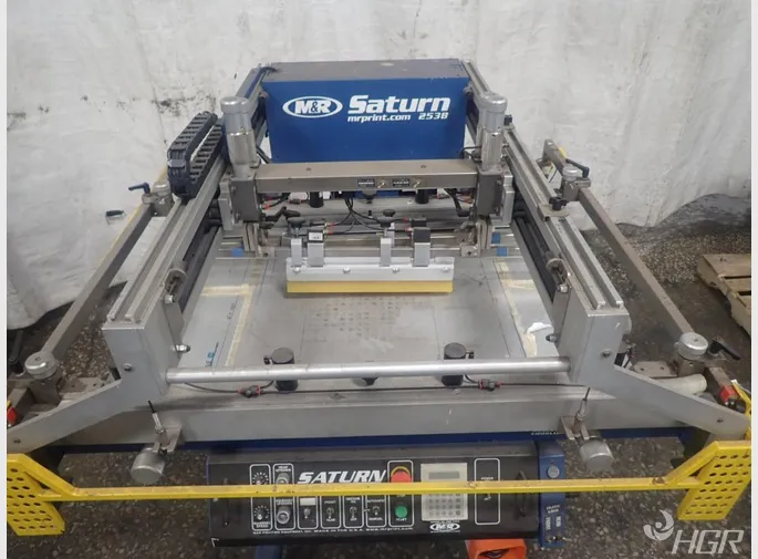 M  R Printing Equipment M  R Printing Equipment Satfb2538 Screen Printer