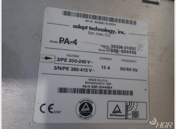 Adept Cobra 600 Robot Withcontrol