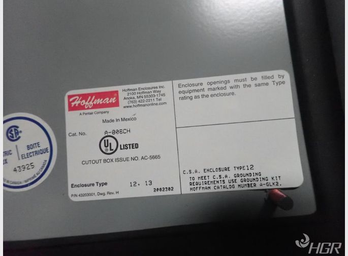 Hoffman Electrical Enclosure