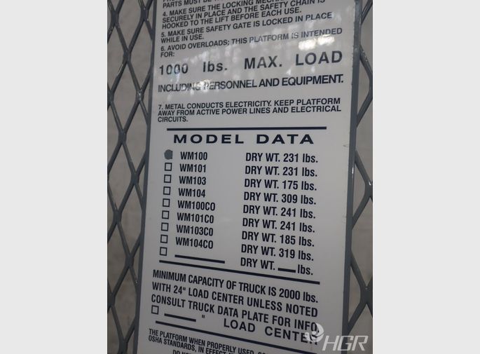 Cotterman Lift Cage