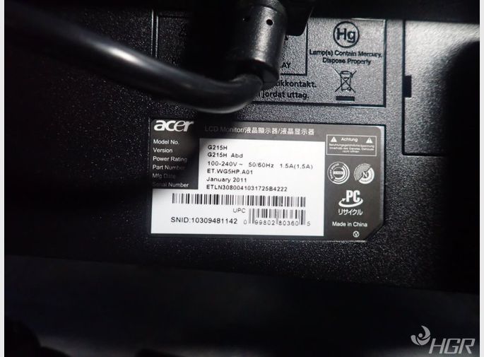 Acer Monitor
