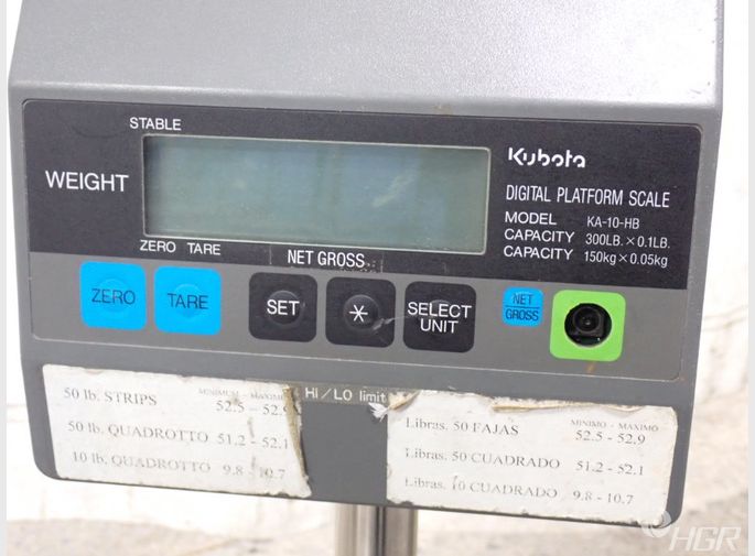 Kubota Digital Platform Scale