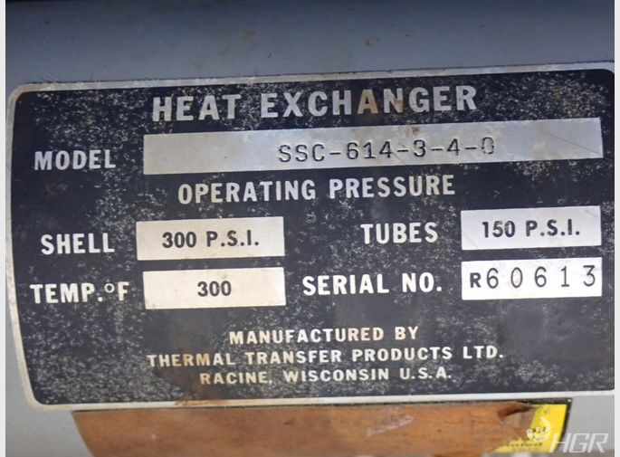 Thermal Transfer Products Heat Exchanger