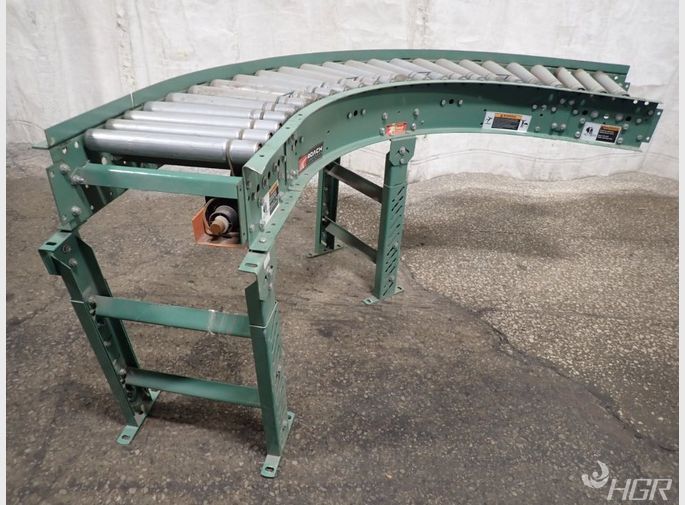 Roach Curved Roller Conveyor