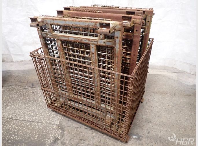Union Steel Products Collapsible Wire Basket Lot