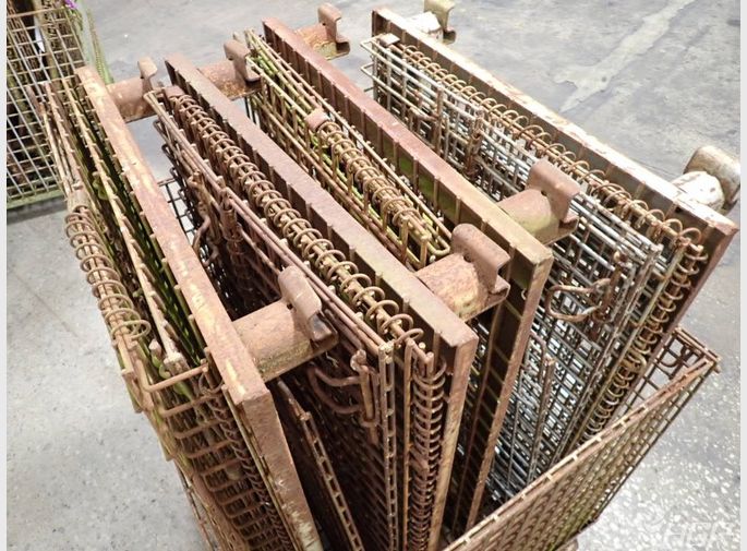 Union Steel Products Collapsible Wire Basket Lot