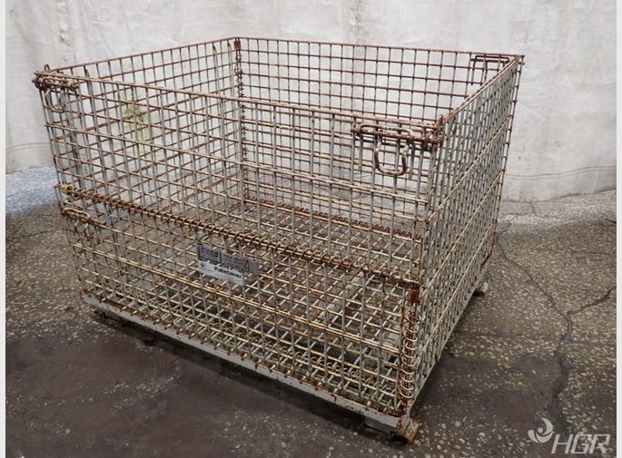 Union Steel Products Collapsible Wire Basket 