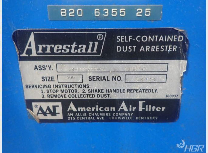 Arrestall Dust Collector