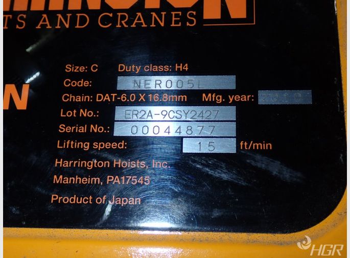 Harrington Hoist