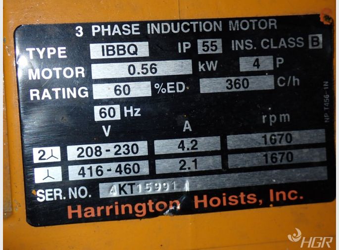 Harrington Hoist