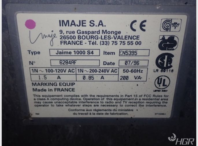 Imaje Ss Printer