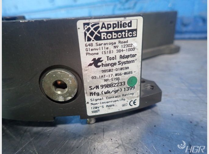 Applied Robotics Tool Adaptor Exchange System