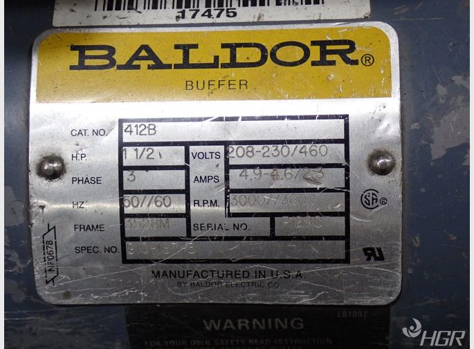 Baldor Buffer