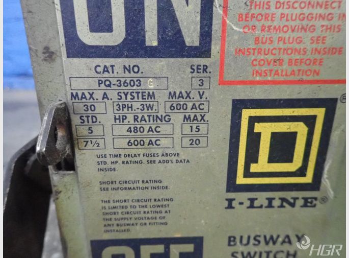 Square D Bus Plug