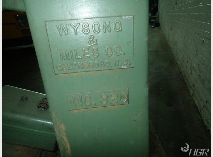 Wysong And Miles Belt Sander