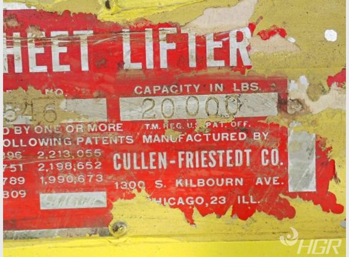 Cullen Friestedt Cullen Friestedt Sheet Lifter