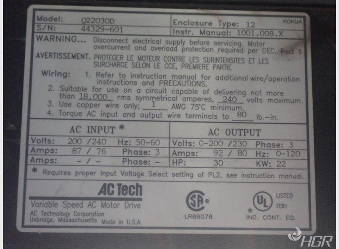 Ac Tech Drive