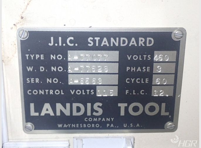 Landis Universal Grinder