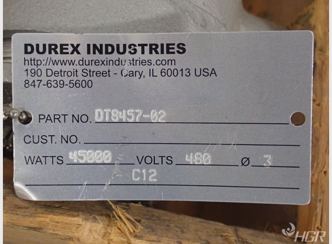 Durex Industries Immersion Heater