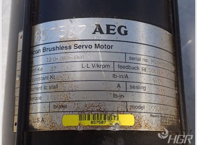 Aeg Servo Motor