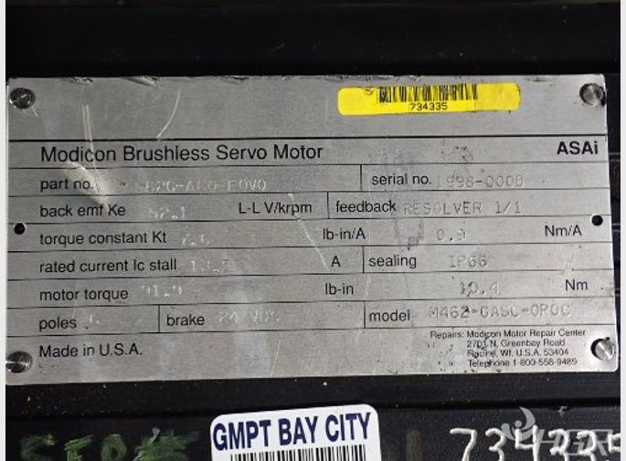 Modicon Servo Motor