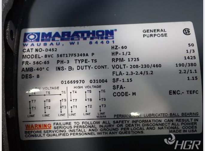 Marathon Motor Wbrake