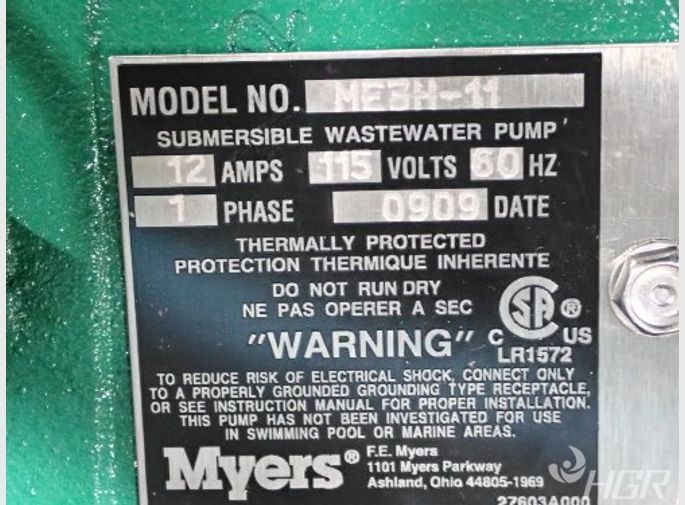 Myer Submersible Pump