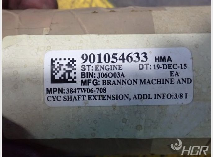 Branon Machine Shaft Extension