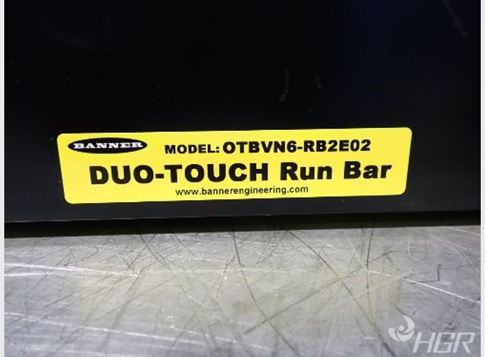 Banner Duo Touch Run Bar