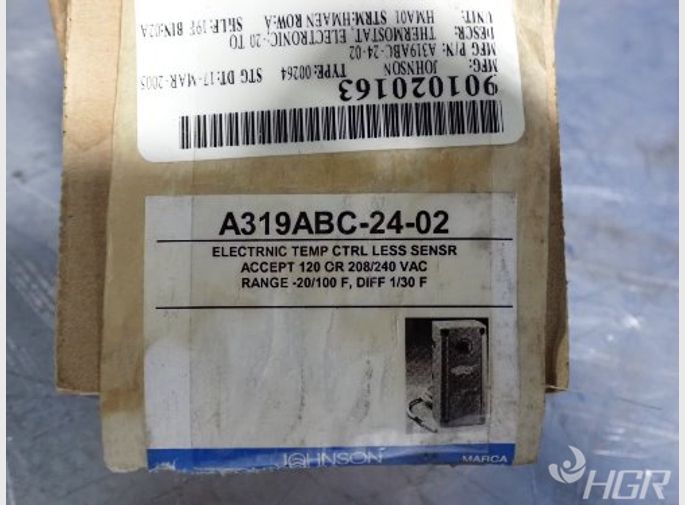 Johnson Controls Electronic Temperature Control