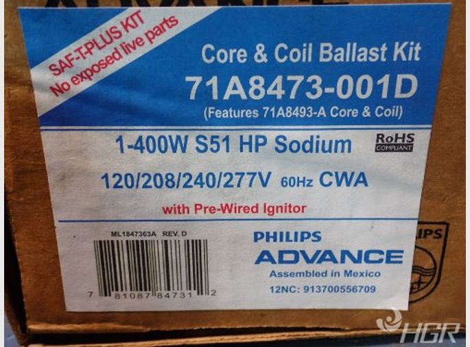 Philips Advance Core  Ballast Kit