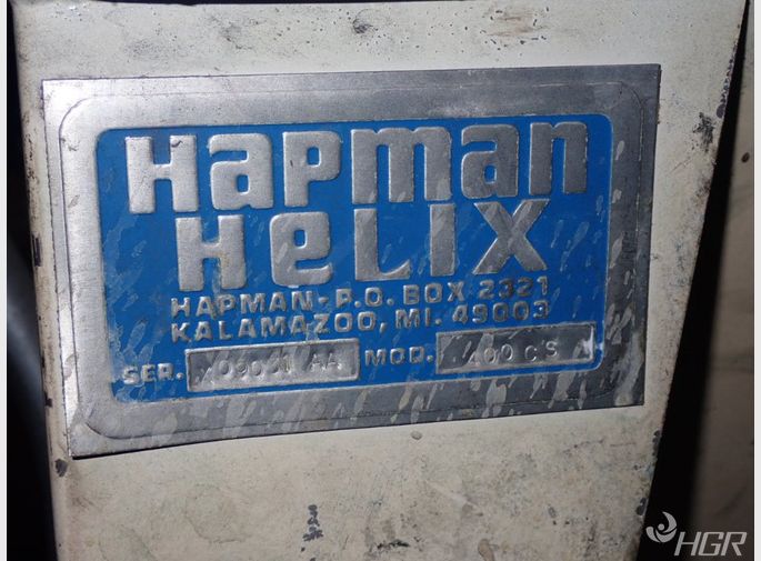 Hapman Helix Screw Conveyor