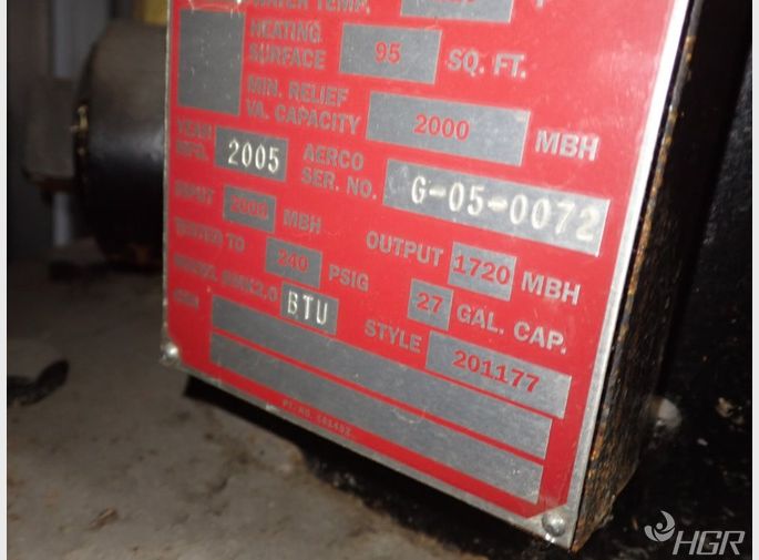 Aerco Aerco Benchmark Bmk20btu Boiler