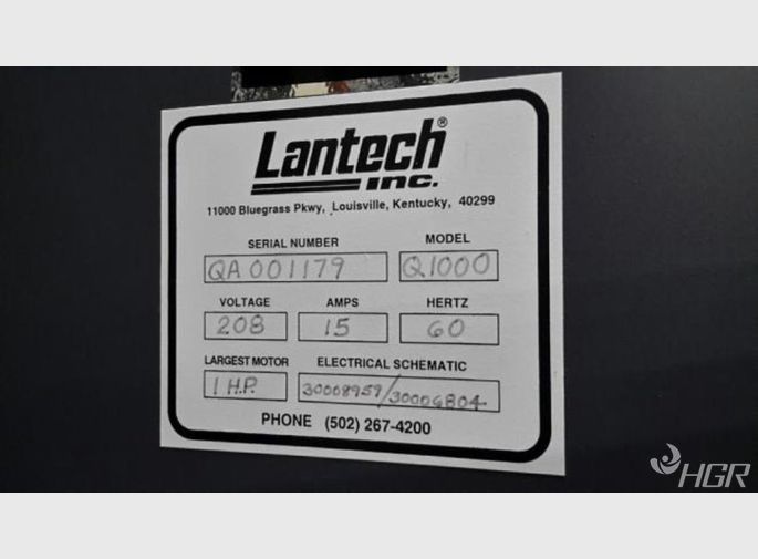 Lantech Q1000 Automatic Stretch Wrapper