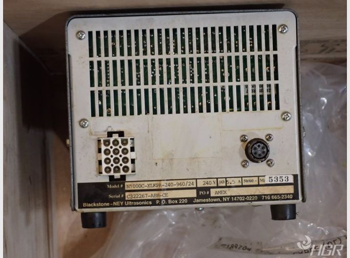 Used Blackstone Neptune Ultrasonic Generator HGR Industrial Surplus