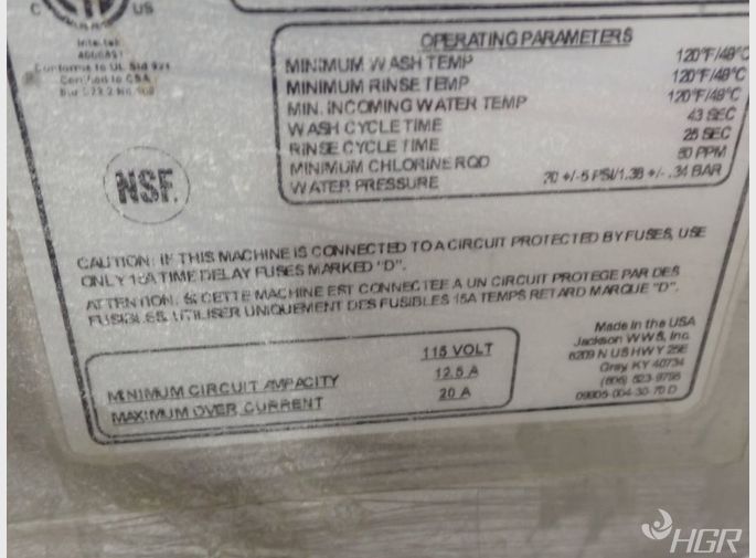 Noble Noble Wareforce 1hh Washer