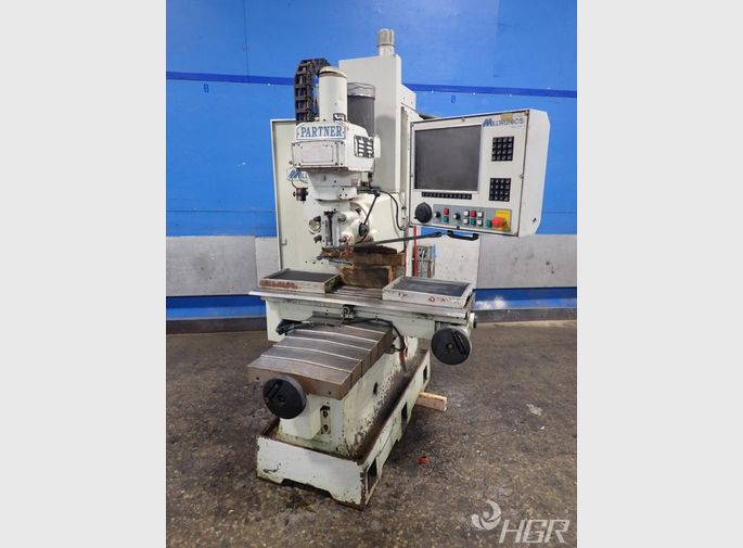 Milltronics Milltronics Partner Mb19 Cnc Vertical Mill