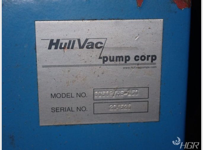Hull Vac Pump Corp Hull Vac Pump Corp Dv500sh100 Vacuum Pump