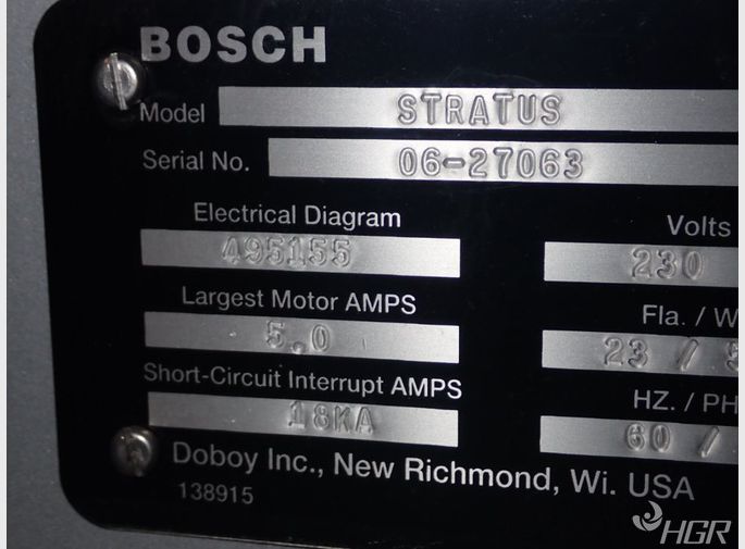 Bosch Bosch Stratus Doboy Wrapper